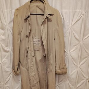 London Fog Beige Trench Coat